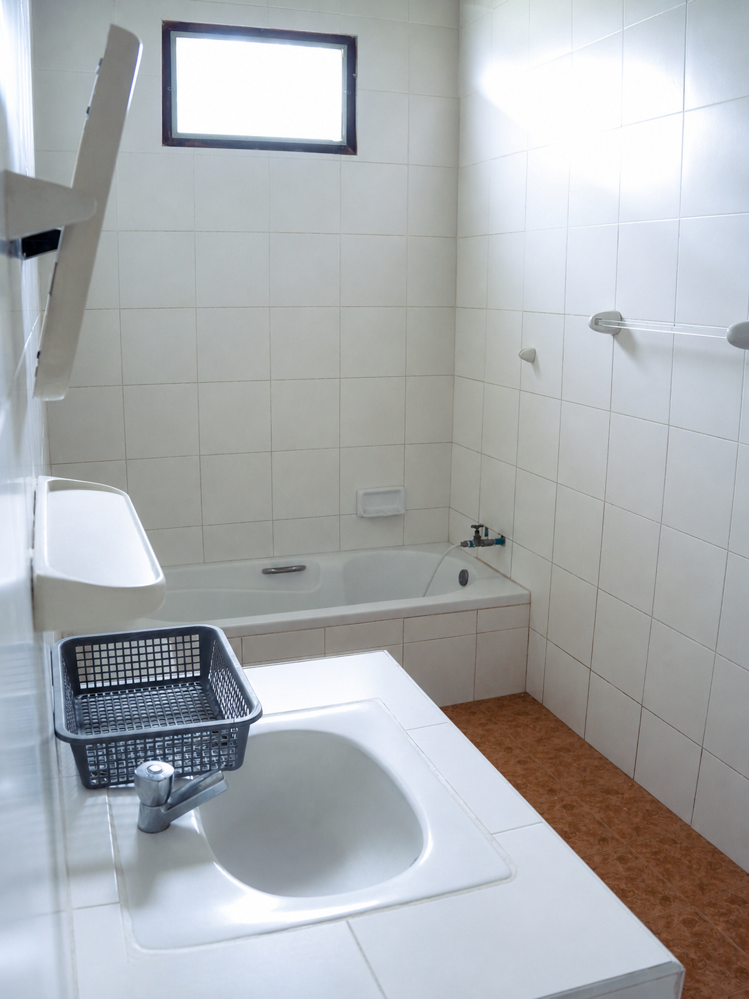 Badezimmer nach der Reinigung
